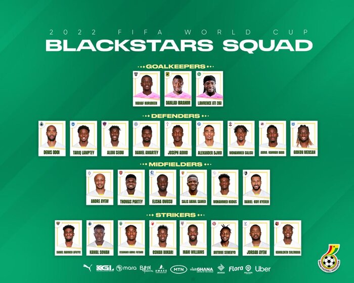 غنا هم لیست خود را اعلام کرد؛ دروازهبانان اصلی نرسیدند