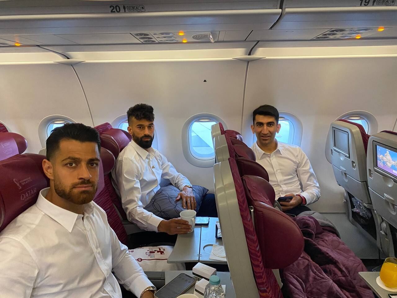 Coupe du monde 2022: les membres de l'équipe d’Iran partent pour Doha