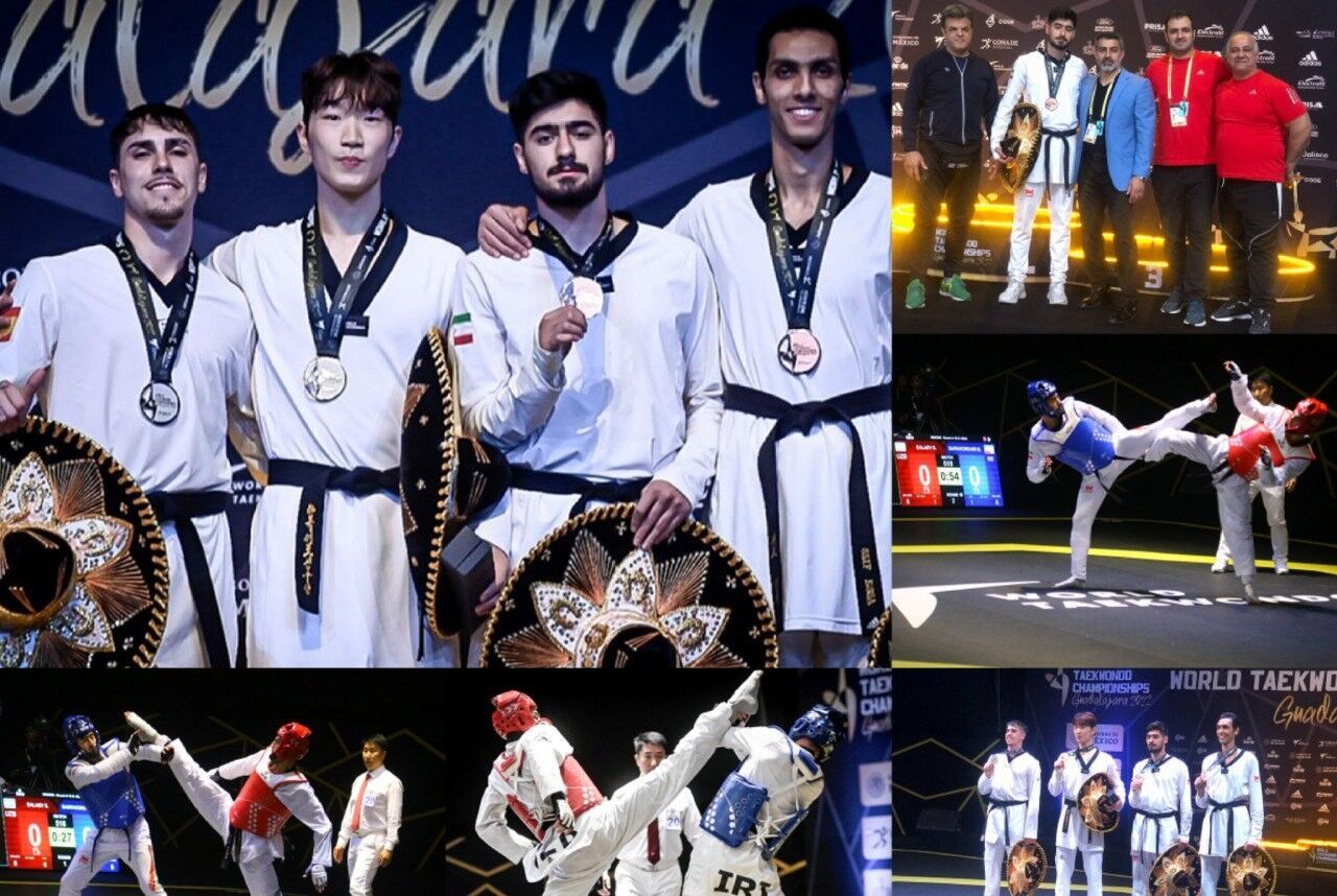 Iran taekwondoka bags bronze medal in Mexico