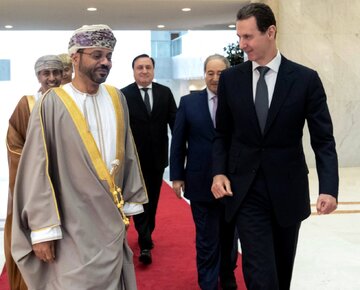 وزیر خارجه عمان با بشار اسد دیدار کرد