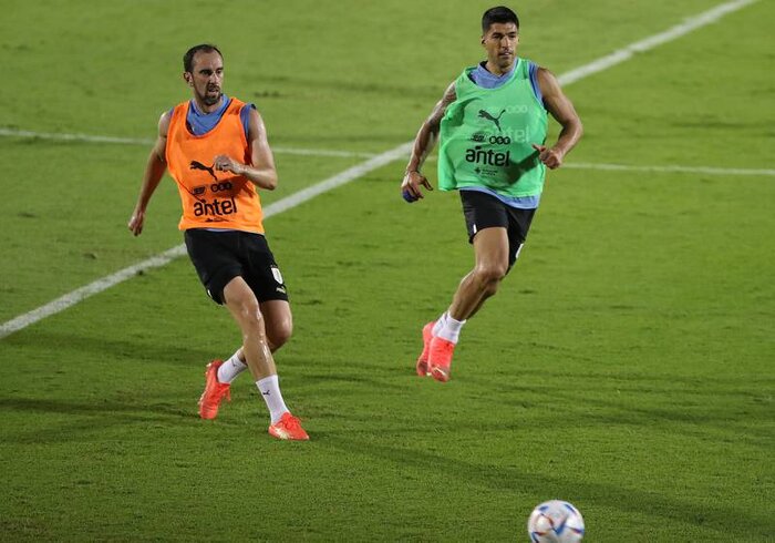 تمرین سوارز و ستارههای لاسلسته در ابوظبی