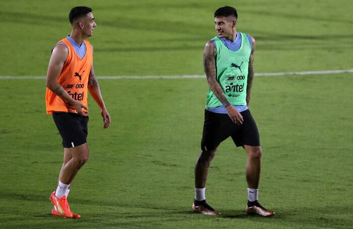 تمرین سوارز و ستارههای لاسلسته در ابوظبی