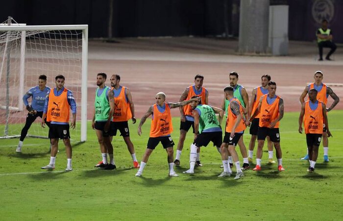 تمرین سوارز و ستارههای لاسلسته در ابوظبی