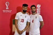 La FIFA fotografía oficialmente a los jugadores del equipo iraní de futbol 
