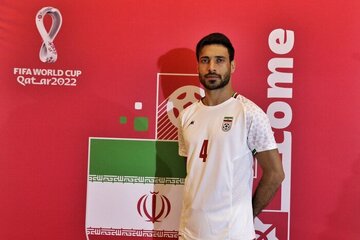 La FIFA fotografía oficialmente a los jugadores del equipo iraní de futbol 