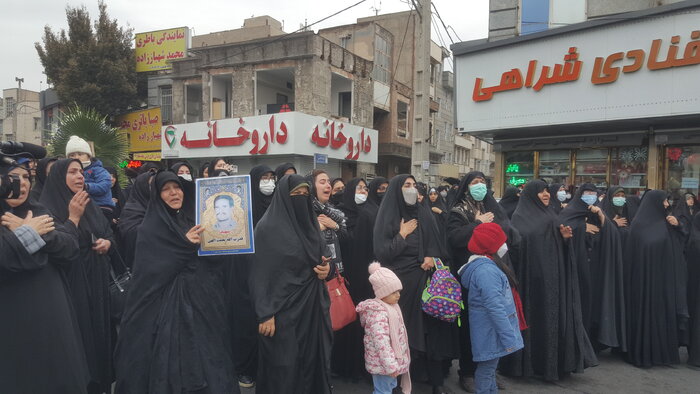 پیکر مطهر شهید "مرتضی کُردی" در آستان شیخ صدوق شهر ری آرام گرفت