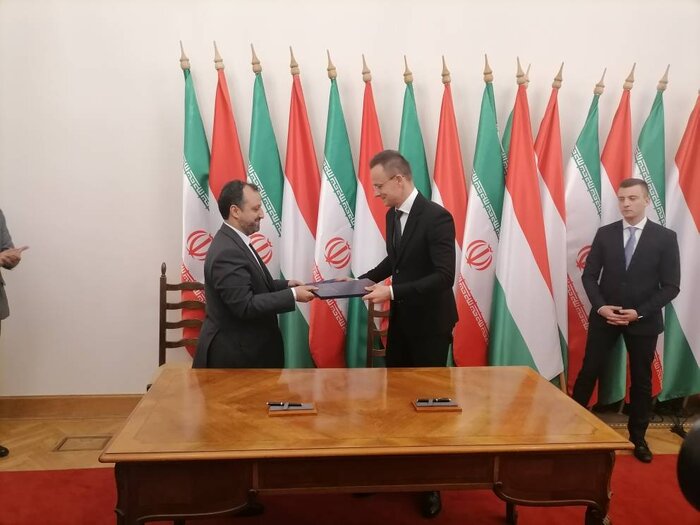 سند پروتکل سومین اجلاس کمیسیون مشترک ایران و مجارستان امضا شد/ رشد ۵۰ درصدی تجارت خارجی دو کشور