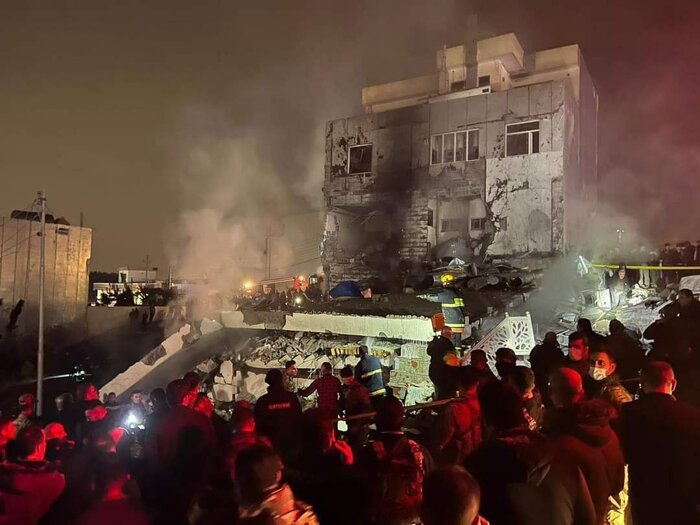 انفجار مرگبار در سلیمانیه عراق؛ تاکنون ۵ تن کشته و ۲۰ نفر مجروح شدند