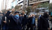 نمازگزاران مشهدی در محکومیت شهادت دو بسیجی توسط اغتشاشگران راهپیمایی کردند