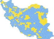 نقشه کرونایی خراسان‌شمالی یکدست زرد شد