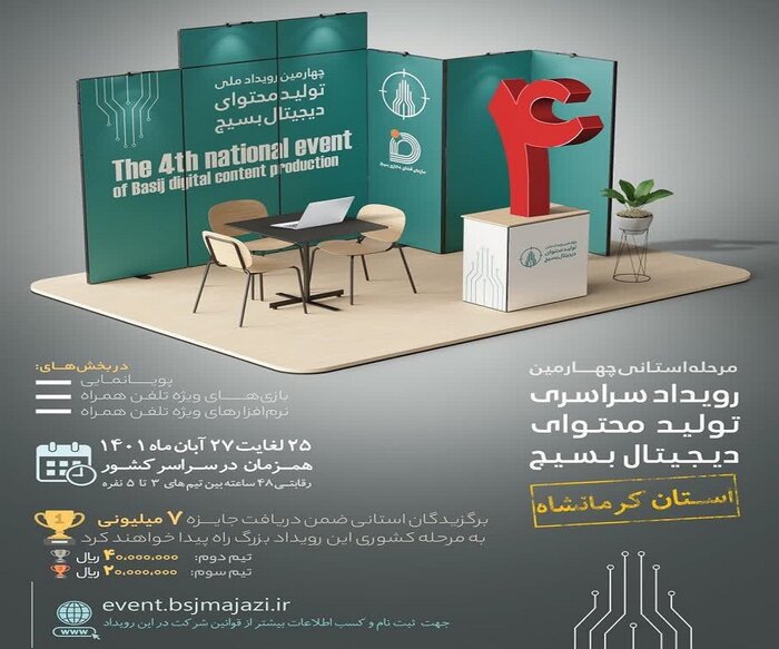 فرمانده سپاه کرمانشاه: نقش آفرینی در فضای مجازی از ضروریات کشور است