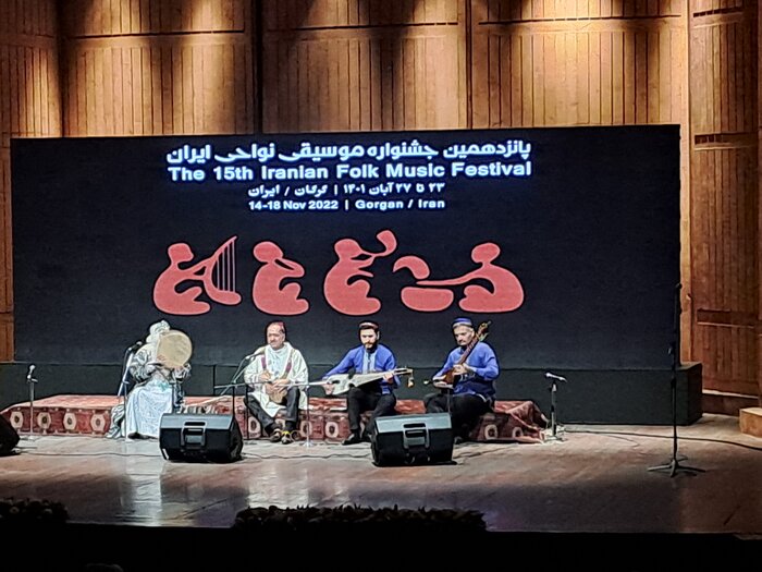 پانزدهمین جشنواره موسیقی نواحی با اجرای هنرمندان تاجیکستان به پایان رسید