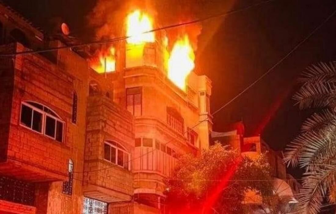 مصرع 21 شخصا جراء حريق جباليا في قطاع غزة