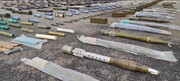 کشف انبار بزرگ سلاح تروریستها در درعای سوریه + عکس
