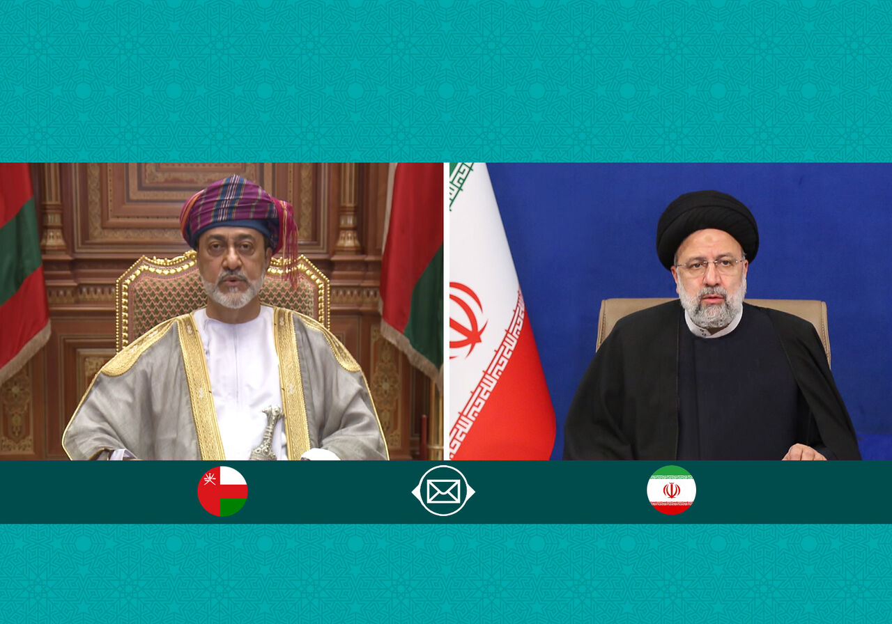 Glückwunschbotschaft von Ayatollah Raisi an den Sultan von Oman