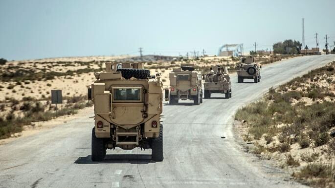کشته شدن ۷ نظامی مصری در حمله داعش