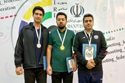 ملی‌پوش کرمانشاهی قهرمان ششمین مرحله مسابقات آزاد تیراندازی کشور شد