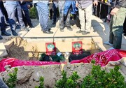 شهدای امنیت و مرزبانی در مشهد به خاک سپرده شدند