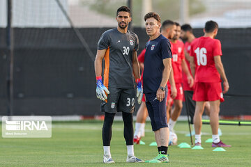 Coupe du monde 2022 :  quatrième séance d'entrainement de l'équipe nationale iranienne à Doha