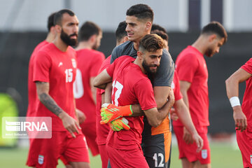 Coupe du monde 2022 :  quatrième séance d'entrainement de l'équipe nationale iranienne à Doha