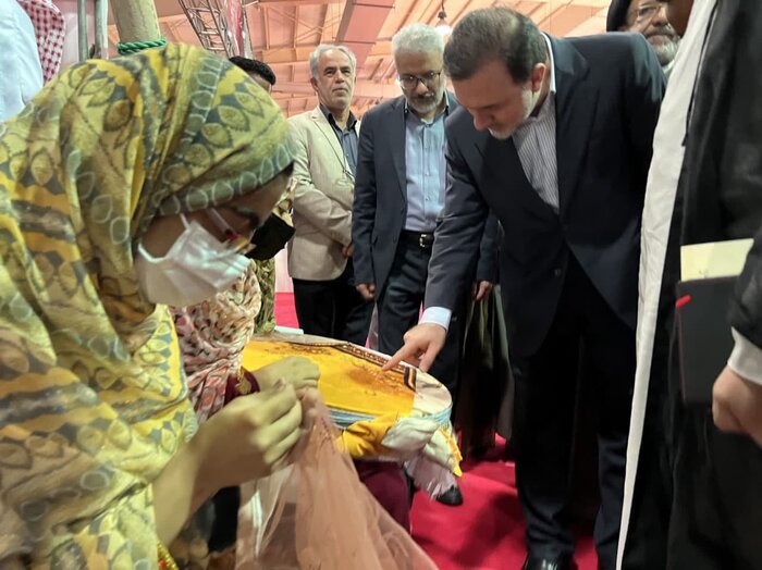 نمایشگاه دستاوردهای مردمی جزیره جهانی قشم گشایش یافت