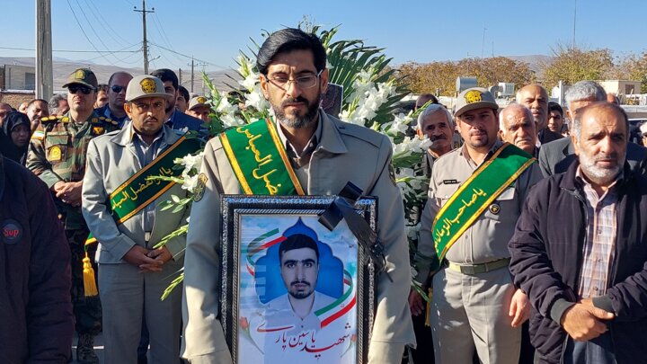 پیکر محیطبان ملایری تشییع و به خاک سپرده شد+فیلم