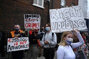 اعتراض به افزایش بی سابقه اجاره بها و کمبود مسکن در ایرلند 