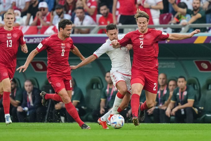 ثبت اولین تساوی در جام بیستودوم؛ تونس دانمارک را متوقف کرد