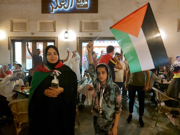 شبهای فوتبالی بازار سنتی دوحه؛ کریخوانی در سوق واقف