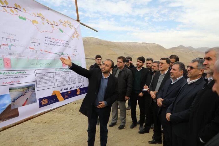 راهآهن اردبیل - میانه در ایستگاه پایانی