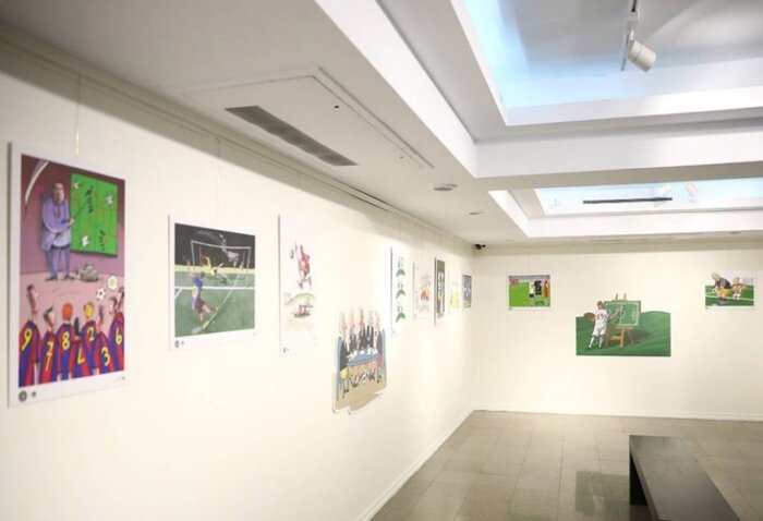 سیاسیشدن فوتبال مورد توجه کارتونیستهای دنیا قرار گرفته است