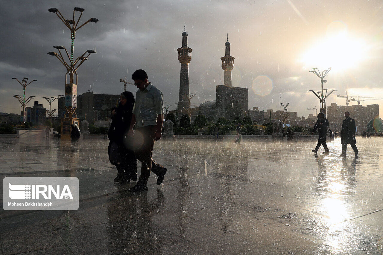 حجم بارندگی در مشهد نسبت به متوسط بلند مدت ۳۲ درصد کاهش دارد