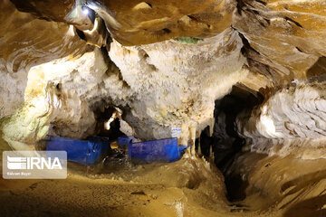 La cueva Katalejor en el noroeste de Irán