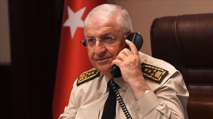 گفت وگوی تلفنی رؤسای ستاد مشترک ارتش ترکیه و آمریکا در بحبوحه حمله به شمال سوریه