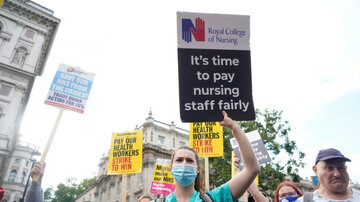 افزایش تورم و پایین بودن دستمزدها/ پرستاران انگلیس اعتصاب می‌کنند