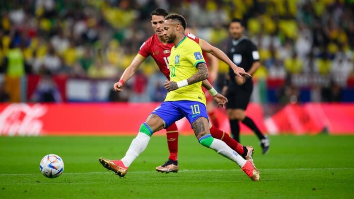 برزیل ۲ - صربستان صفر؛ سلسائو با توپ پر شروع کرد