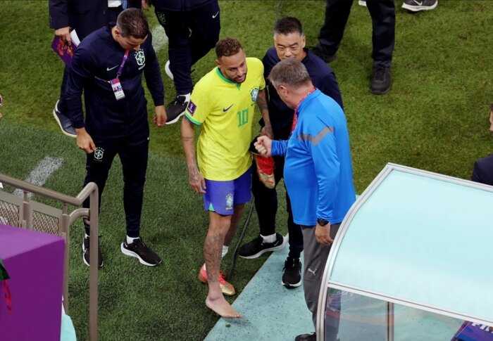 شوک به تیم ملی برزیل؛ نیمار دور گروهی را از دست داد