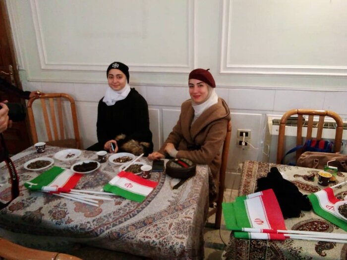 شادمانی ایرانیان مقیم دمشق از پیروزی تیم فوتبال ایران در مقابل ولز