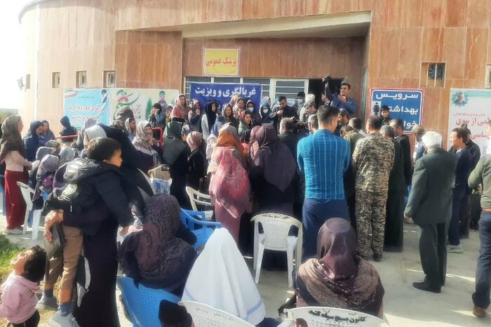 راهاندازی بیمارستان صحرایی در مناطق مرزی گنبدکاووس، نماد خدمت بیمنت بسیج