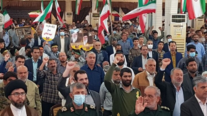 مسئول نمایندگی ولی فقیه در سپاه بوشهر: باید مراقب نفوذ دشمن با نقاب خودی بود