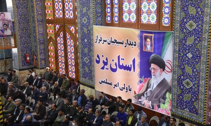 فرمانده سپاه یزد: بسیجیان اجازه سلب آرامش مردم را به فتنه گران نمیدهند