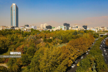 Colorful autumn and its beauties in Tehran