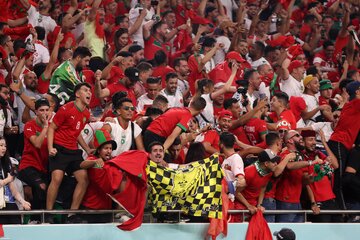 Coupe du monde Qatar 2022 : en image la rencontre Belgique-Maroc qui s'est terminée par la victoire de Maroc 2-0