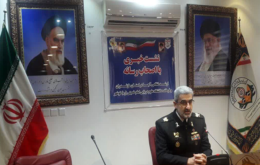 فرمانده دانشگاه دریایی نوشهر: نیازهای نظامی حوزه دریا در داخل تامین می‌شود 