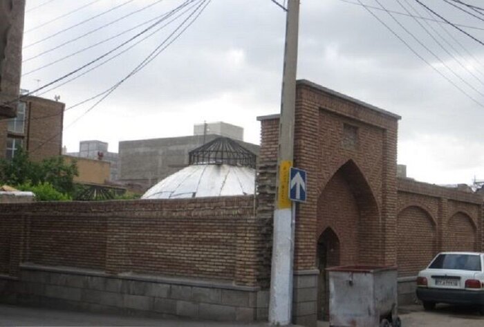 سایه تخریب بر سر حمام تاریخی «خان» در تبریز