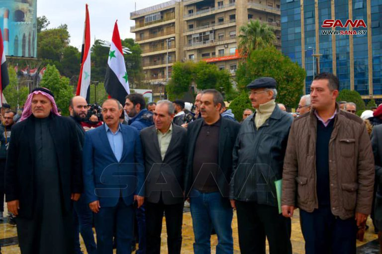 تجمع اهالی حلب در سالروز جدایی «لواء اسکندرون»