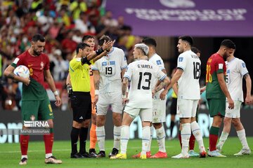 Portugal vs. Uruguay in 2022 FIFA World Cup