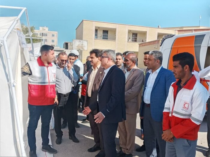 آمادگی مدارس قشم در برابر حوادث ارزیابی شد