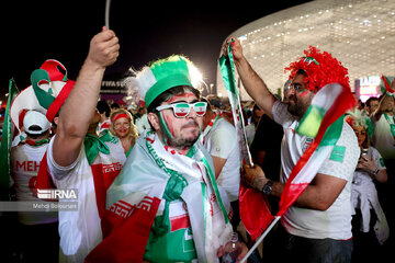 Iran vs USA fans in World Cup 2022