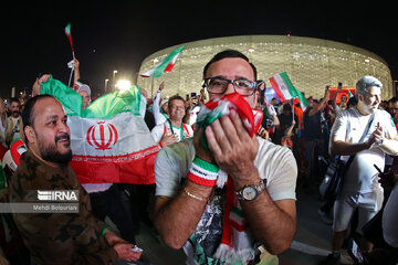 Iran vs USA fans in World Cup 2022